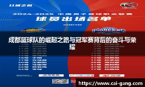 成都篮球队的崛起之路与冠军赛背后的奋斗与荣耀